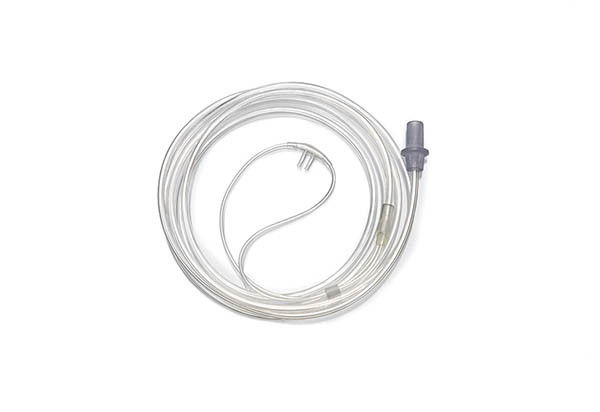 Cânula nasal para prematuros com garras curvas e tubo, 2,1 m