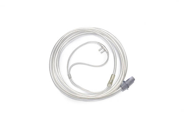 Cânula nasal neonatal com garras curvas e tubo, 2,1 m