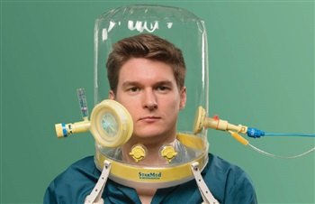 Capuz de CPAP Ventukit, muito muito grande, circunferência de pescoço ≥ 50 cm