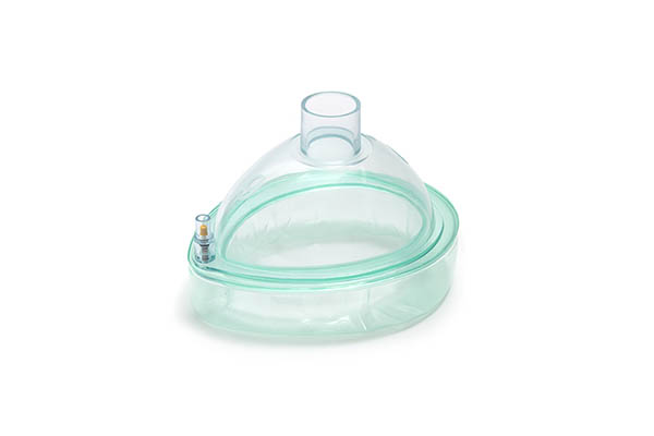 Máscara Facial de anestesia, com aroma a baunilha, tamanho 6, sem gancho, adulto extra-grande 22F 