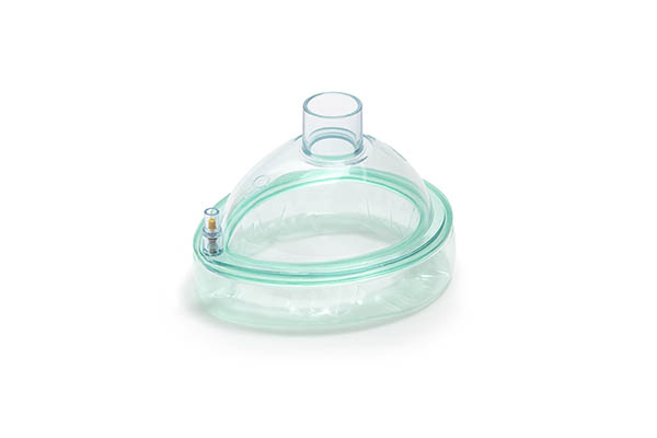 Máscara Facial de anestesia, com aroma a baunilha, tamanho 5, sem gancho, adulto grande, 22F