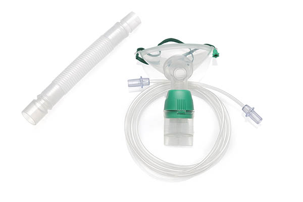 Nebulizador Cirrus™2 para adulto, kit de máscaras de traqueostomia com tubo Intersurgical EcoLite™, 1,8 m