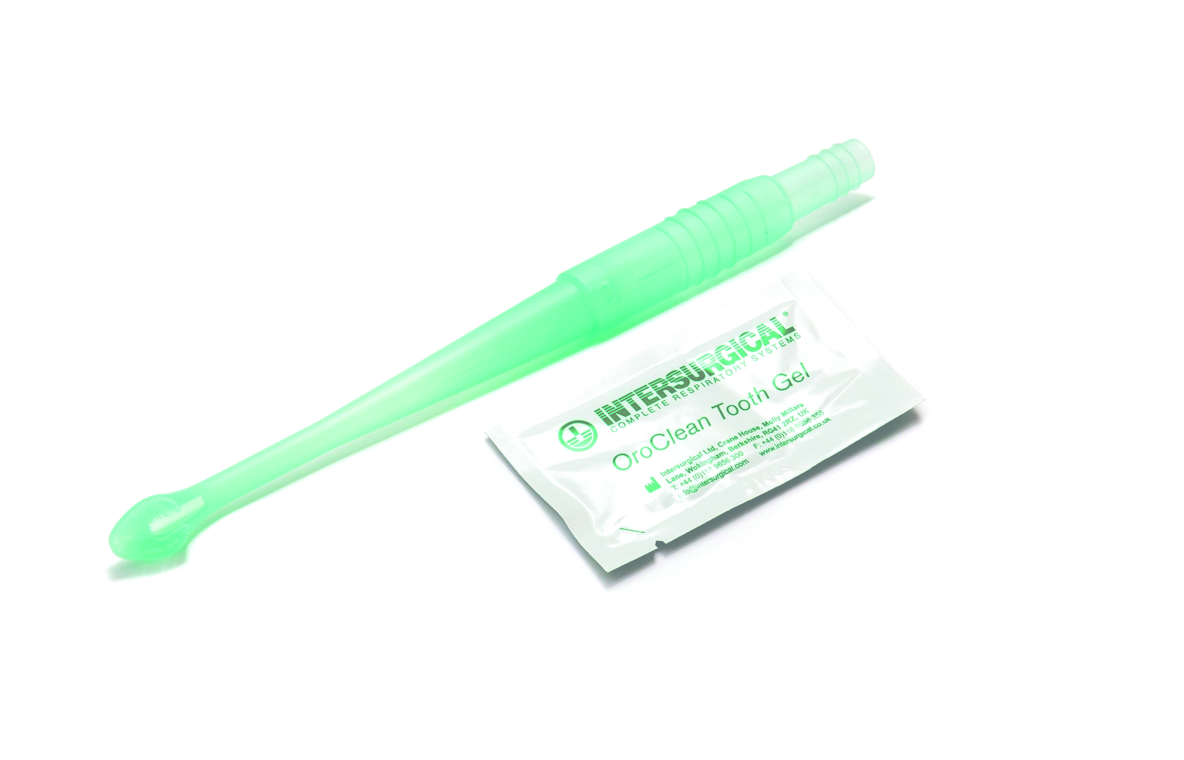 Escova de dentes com aspiração OroCare Aspire com gel dentário