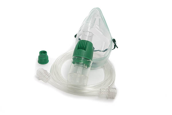 Nebulizador HOT Top™2 para adulto, kit de máscaras Intersurgical EcoLite™ base Sure-Loc™ e tubo, 2,1 m