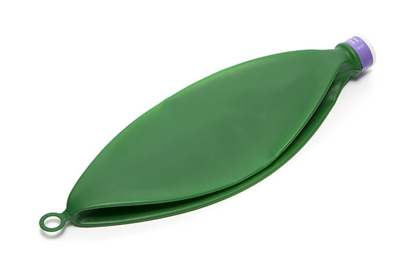 Balão reservatório, 2 L com conjunto de gaiola antioclusão, colarinho 22F