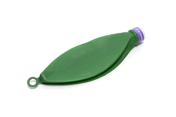 Balão reservatório, 1 L com conjunto de gaiola antioclusão, colarinho 22F