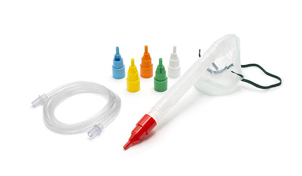 Kit de máscaras venturi Intersurgical EcoLite™ para adulto 