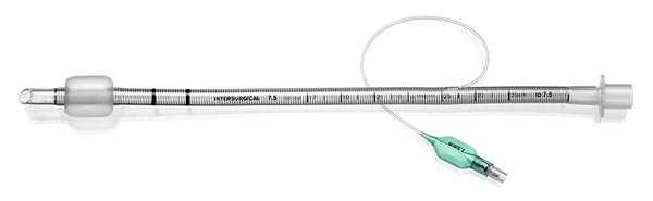 Tubo endotraqueal InTube, com cuff e reforço metálico, ID 7.5 mm