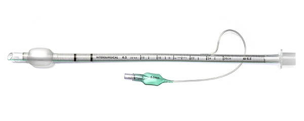 Tubo endotraqueal InTube, com cuff e reforço metálico, ID 6.5 mm