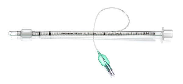 Tubo endotraqueal InTube, com cuff e reforço metálico, ID 5.5 mm