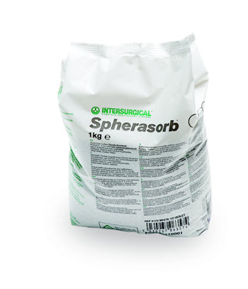 Spherasorb, mudança de cor de branco para violeta, 1 kg saco 
