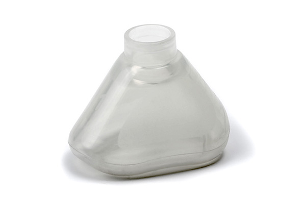 Máscara facial de anestesia em silicone Alterna™, ClearFlex™, tamanho 1, bebé, 22F