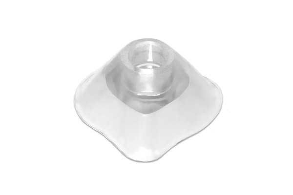 Máscara facial de anestesia em silicone Rendell Baker, tamanho 2, pediátrica pequena, 22F