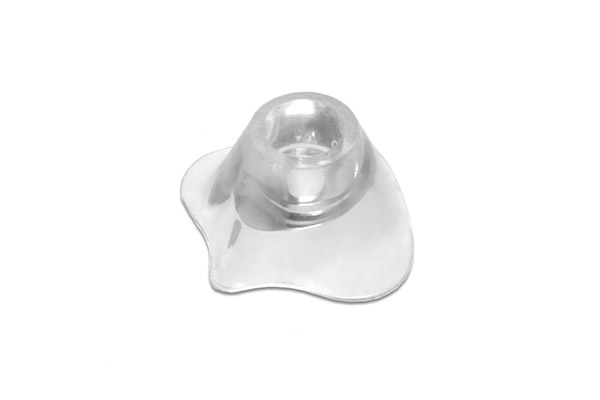 Máscara facial de anestesia em silicone Rendell Baker, tamanho 1, bebé, 22F