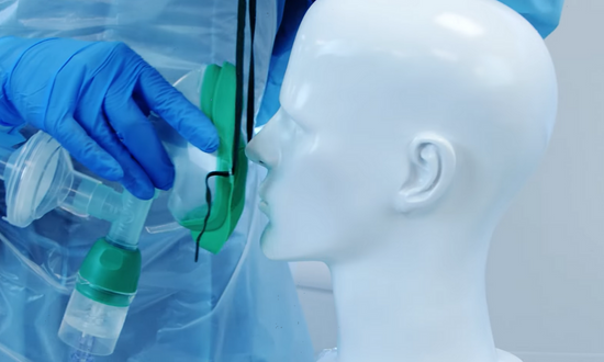 A máscara FiltaNeb™ da Intersurgical