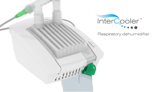 Configuração do desumificador respiratório InterCooler™ da Intersurgical