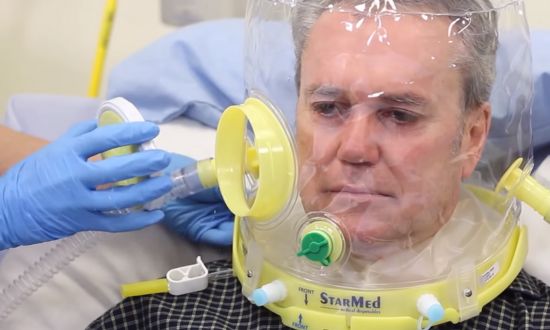 Vídeo instrucional do capuz StarMed CaStar R Next VNI