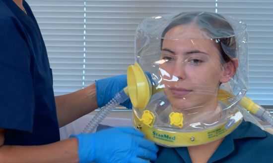 Vídeo instrucional do capuz StarMed CaStar R para VNI 