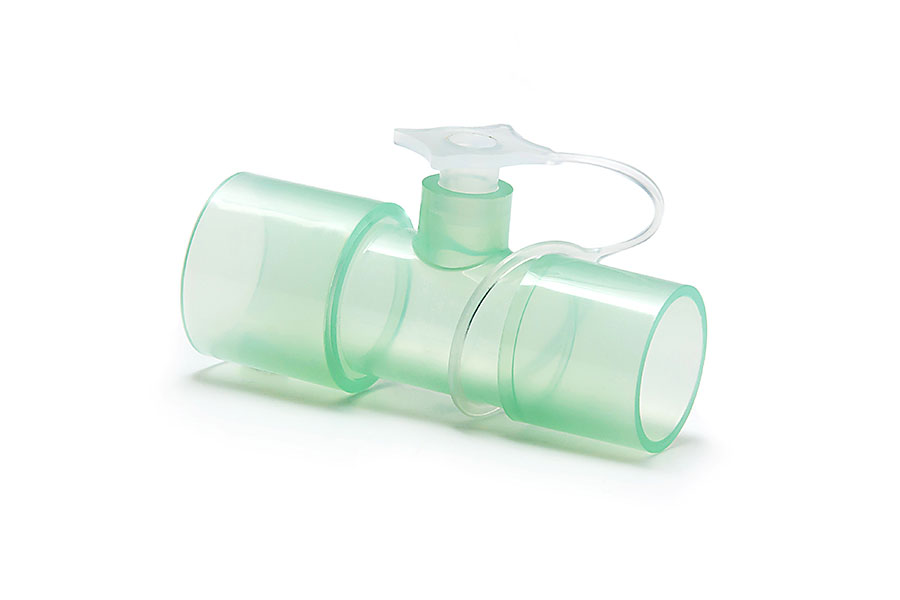 Conetor reto 22M - porta de 7,6 mm e tampa - 22F