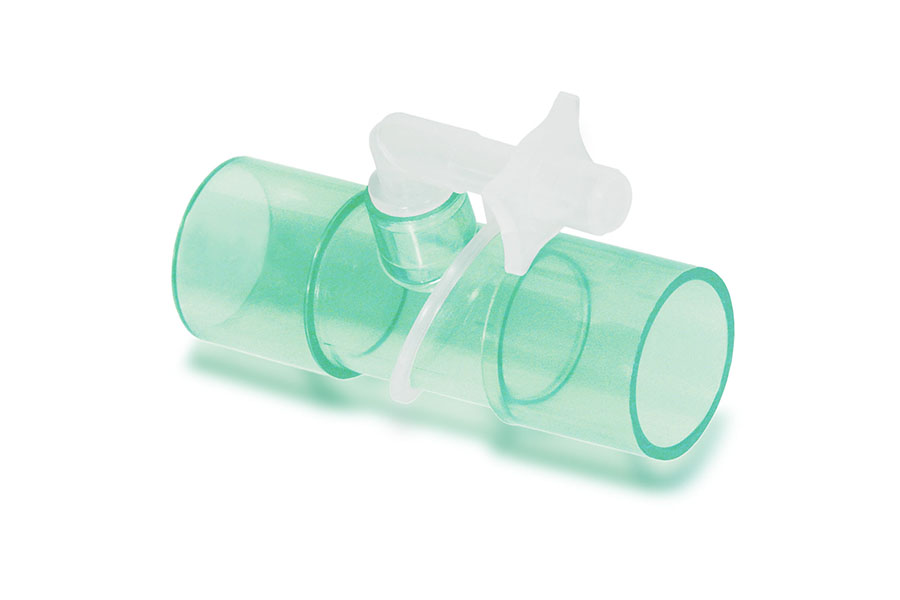 Conetor reto 22M - união DE 6 mm e tampa - 22M