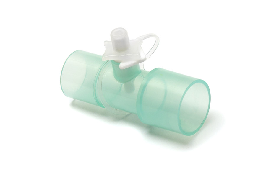 Conector reto 22M – Porta MDI direção afastado  Paciente – 22M