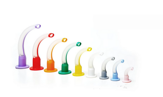 One-piece guedel airway