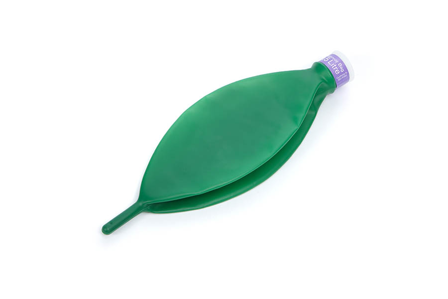 Balão reservatório, 0,5 L com conjunto de gaiola antioclusão, colarinho 15F