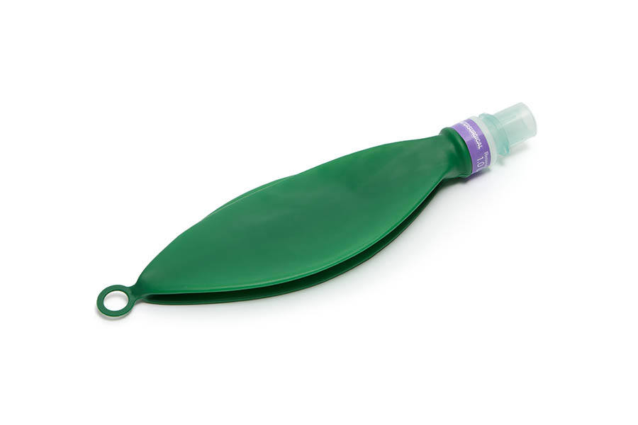 Balão reservatório, 1 L com conjunto de gaiola antioclusão, colarinho 15F