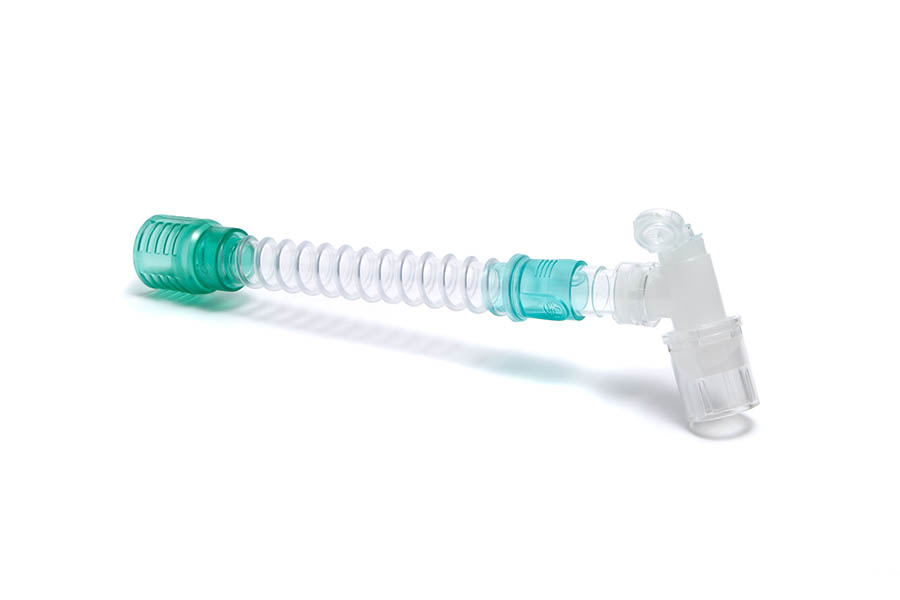 Cateter de conexão Liso com articulação giratória dupla 22 F - 22 M/15 F, ≥180 mm