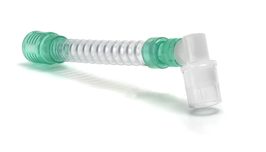 Cateter de conexão Liso com articulação giratória dupla 22 F - 22 M/15 F, ≥150 mm