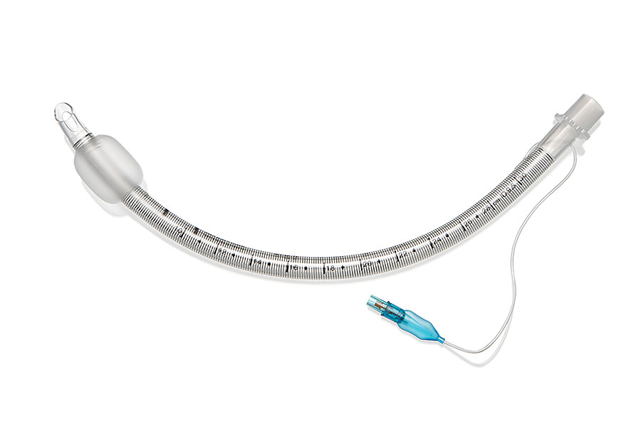 Tubo Endotraqueal InterTube™ reforçado, com cuff, ID 9.5mm