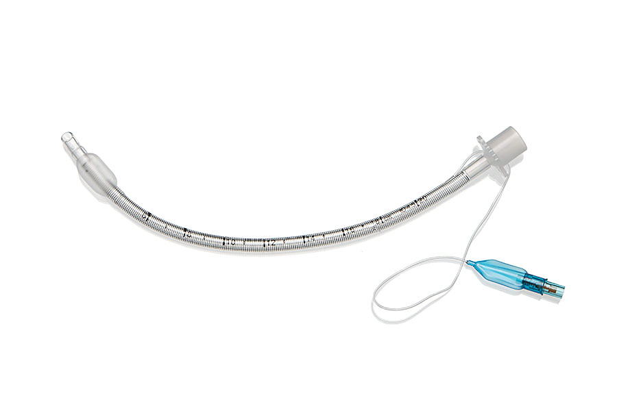 Tubo endotraqueal InterTube™ reforçado, com cuff, ID 4.5mm