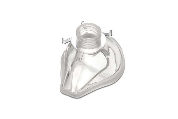 Máscara facial de anestesia em silicone Alterna™, ClearFlex™ Economy, tamanho 3, adulto pequeno, 22F