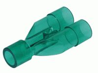 Ligação ao doente paralela 22M/15F de 22 mm com peça em Y - 22M-22M