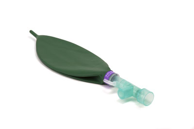 Sistema respiratório O₂/N₂O com balão reservatório de 2 L, tubo de oxigénio 1,8 m