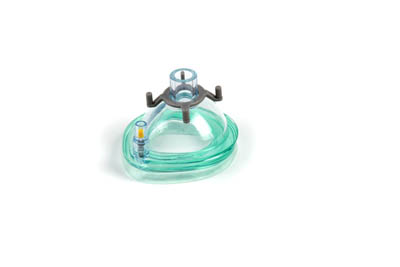 Máscara facial de anestesia com aroma de morango, tamanho 1, bebé, 15M