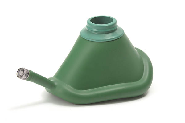 Máscara facial de anestesia anatómica, tamanho 3, adulto pequeno, 22F