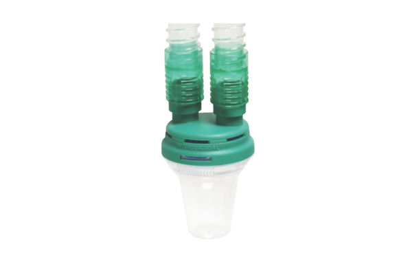 Coletor de água, autovedante, volume médio