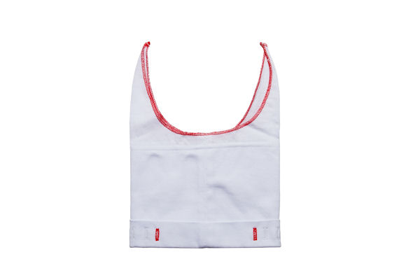 Touca para bebé nFlow, vermelho, tamanho 6 (34 - 36 cm)