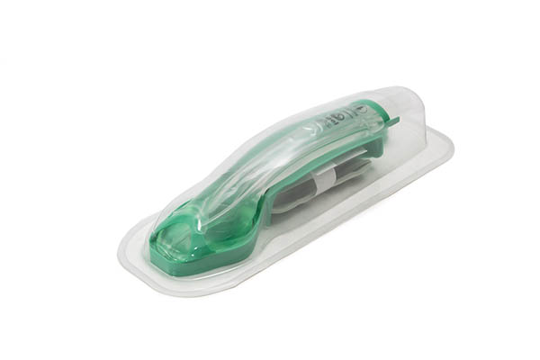 i-gel® O₂ Resus Pack, adulto médio – inclui um i-gel® O₂ tamanho 4 com anel de gancho verde, saqueta de lubrificante, correia de suporte das vias aéreas e um tubo de sucção 12FG (50-90kg, 110-200lbs)